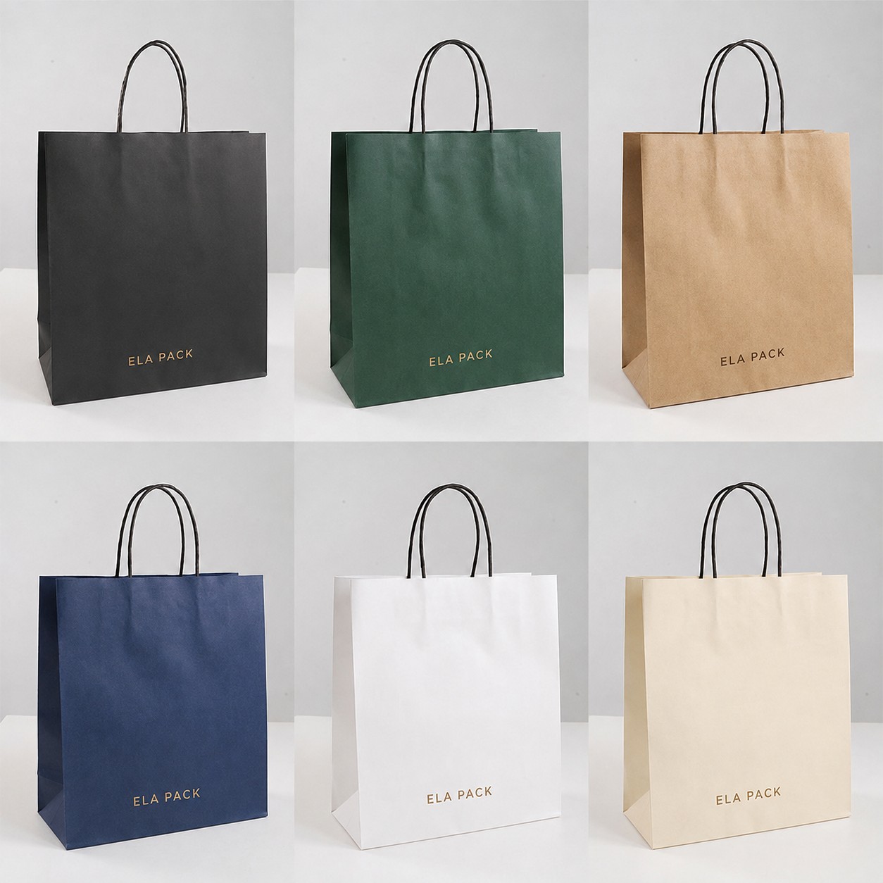 Kraft Paper Shopping Bag